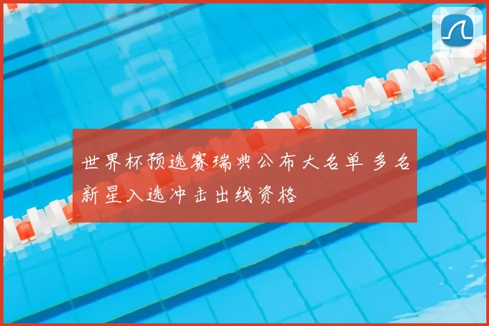 世界杯预选赛瑞典公布大名单 多名新星入选冲击出线资格